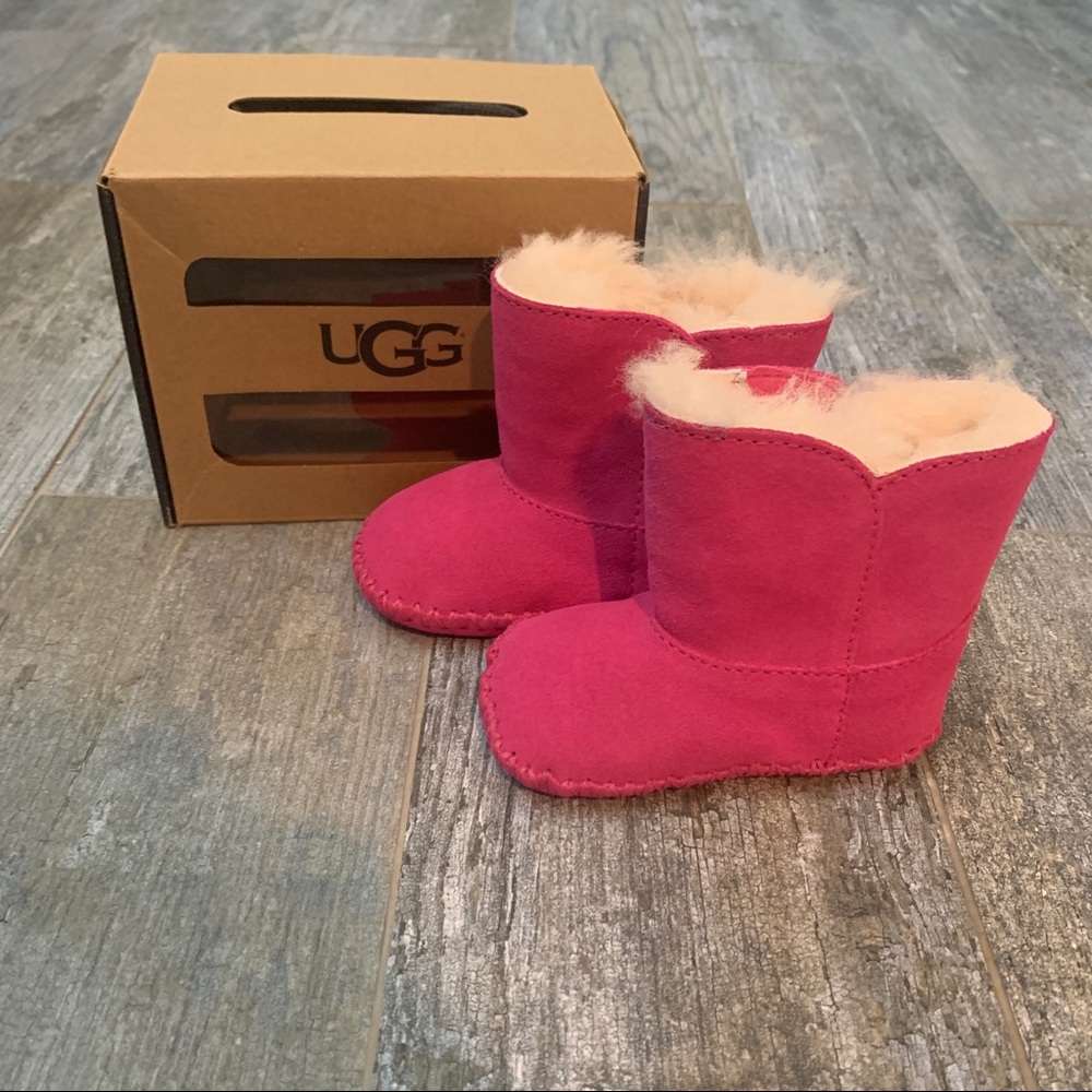 Infant UGG boots with Velcro
